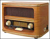 Retro style Radio Marquant